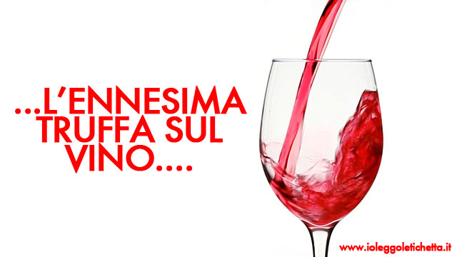 Truffa vino Brunello